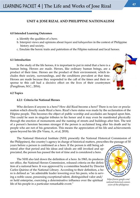 kabayanihan example|Chapter 10 Jose Rizal and Philippine Nationalism .